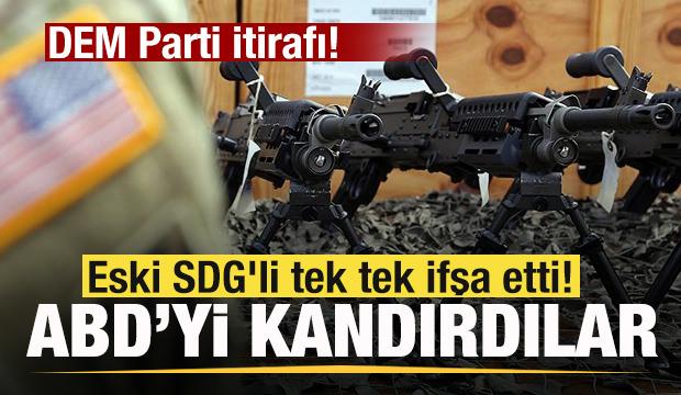 Eski SDG'li tek tek ifşa etti! ABD’yi kandırdılar! DEM Parti itirafı!