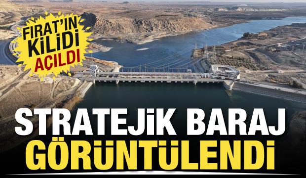Fırat'ın kilidi Tişrin Barajı görüntülendi