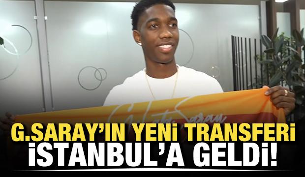 Galatasaray'ın yeni transferi İstanbul'da