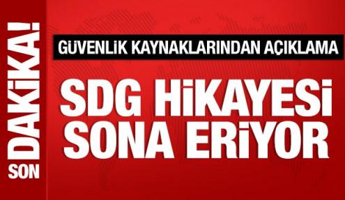 Güvenlik kaynakları duyurdu: SDG hikayesi sona eriyor