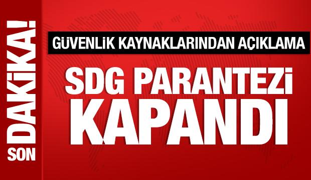Güvenlik kaynakları duyurdu: Suriye'de SDG yapısı dağıldı