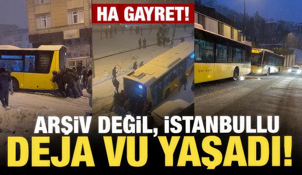 İstanbullunun İETT &ccedil;ilesi devam ediyor