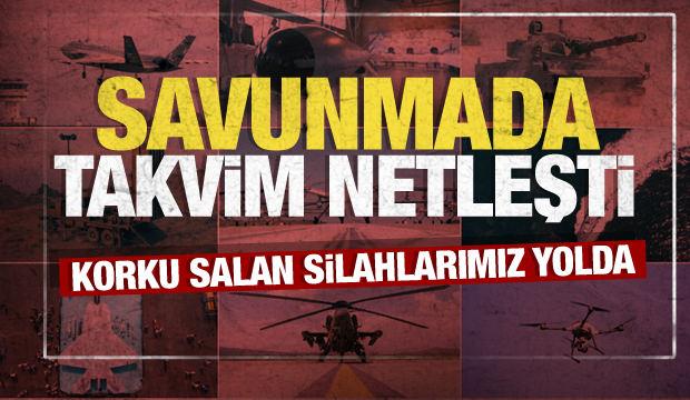 Korku salan silahlarımız yolda! Türkiye'nin yerli kanatlarında takvim netleşti