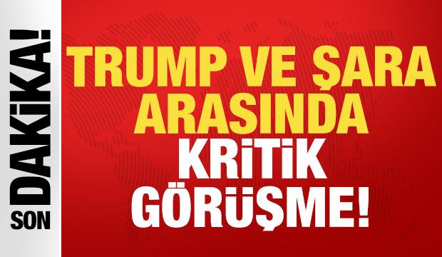 Son dakika: ABD Başkanı Trump, Suriye Cumhurbaşkanı Şara ile görüştü!