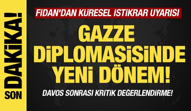 Son dakika... Hakan Fidan'dan Barış Kurulu açıklaması! Gazze diplomasisinde yeni dönem!