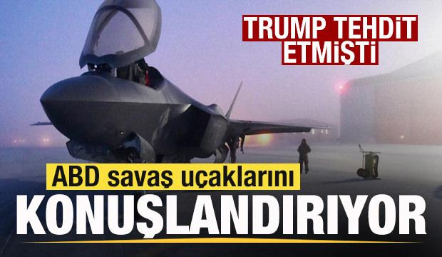 Son dakika: Trump tehdit etmişti! ABD savaş uçaklarını konuşlandırıyor