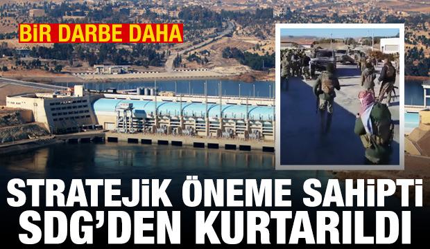 Suriye ordusu, Tişrin Barajı'nı SDG işgalinden kurtardı