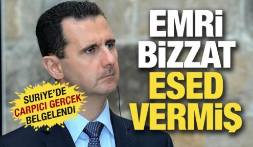 Suriye'de çarpıcı gerçek ortaya çıktı: Emri bizzat Esed vermiş!