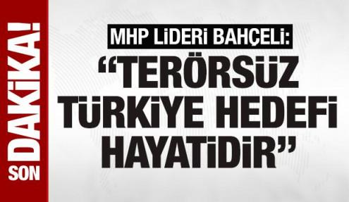 Son dakika haberleri... MHP Lideri Bahçeli: YPG devlet içinde devlet gibi hareket edemez