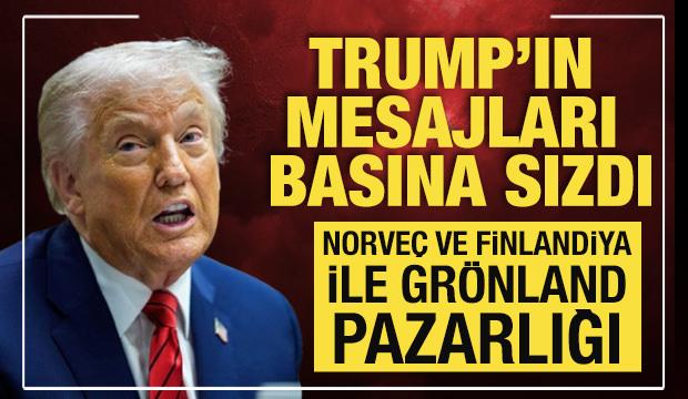 Trump ile Norveç ve Finlandiya liderleri arasındaki Grönland mesajlaşması sızdırıldı