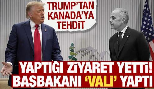 Trump, Kanada Başbakanı'nı 'Vali' yaptı