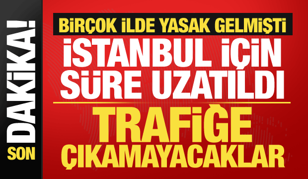 Valilikler peş peşe açıkladı! Motosiklet, skuter ve motokuryerlerin trafiğe çıkması yasak