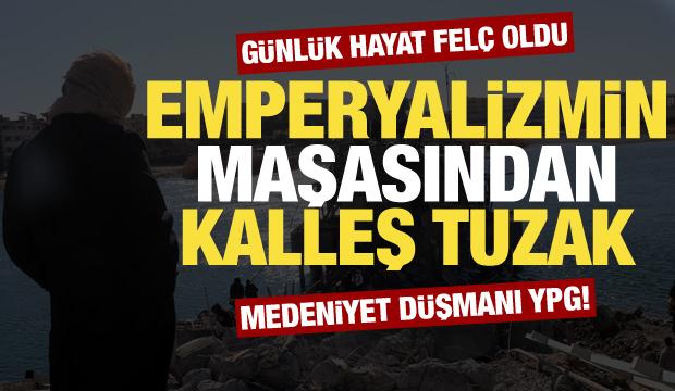 YPG'li teröristlerin kaçarken köprüyü havaya uçurması günlük yaşamı felç etti