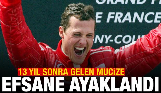 13 yıl sonra gelen mucize! Schumacher ayağa kalktı