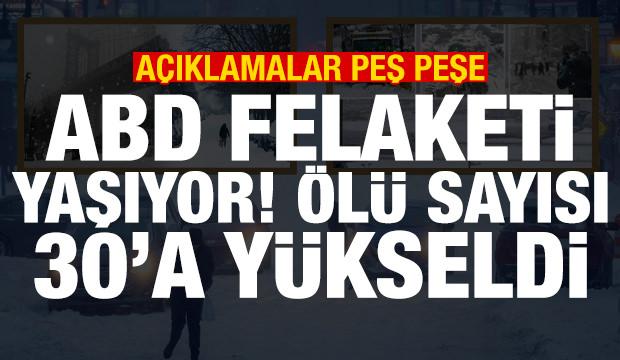 ABD'de kar fırtınası! Ölü sayısı 30'a yükseldi