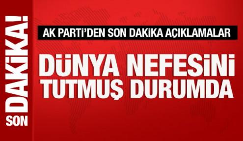 AK Parti Sözcüsü Çelik'ten açıklamalar