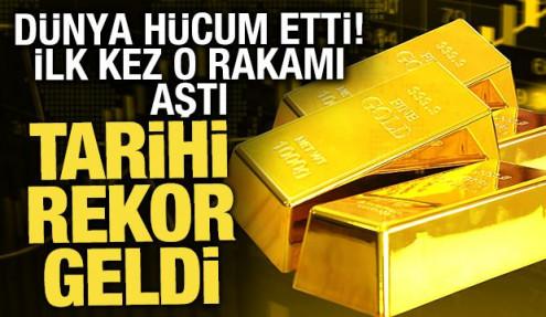 Altın talebinde tarihi rekor! Dünya hücum etti: Tarihte ilk kez 5 bin tonun üzeri görüldü