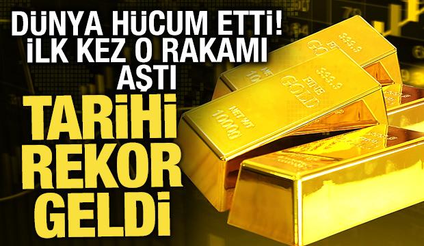 Altın talebinde tarihi rekor! Dünya hücum etti: Tarihte ilk kez 5 bin tonun üzeri görüldü