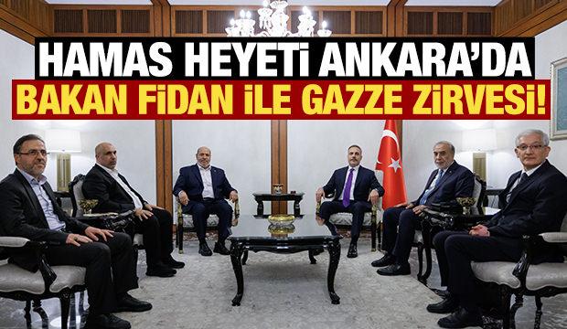Bakan Fidan, Hamas heyetiyle görüştü