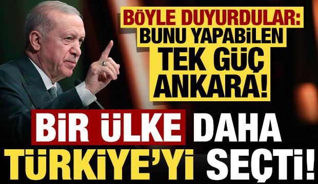 Bir &uuml;lke daha T&uuml;rkiye'yi se&ccedil;ti! Geleceklerini Ankara &uuml;zerinden şekillendirecekler...