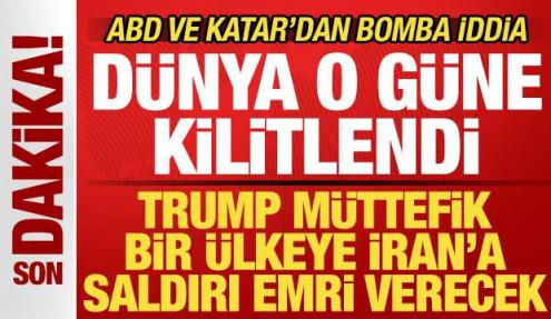 Bomba iddia: Trump müttefik ülkeye İran'a saldırı emri verecek! Dünya o güne kilitlendi