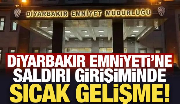 Diyarbakır Emniyeti'ne saldırı girişiminde 13 g&ouml;zaltı