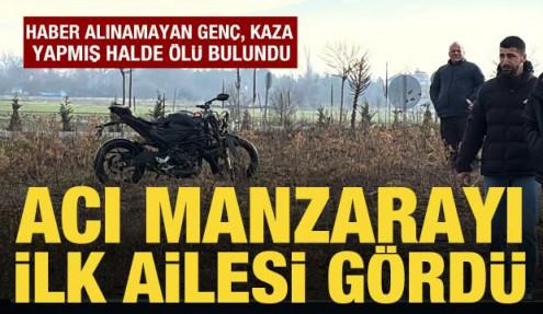 Geceden beri haber alınamayan genç, kaza yapmış halde ölü bulundu
