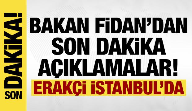 İran Dışişleri Bakanı Erakçi İstanbul'a geldi! İran krizinde Ankara devrede