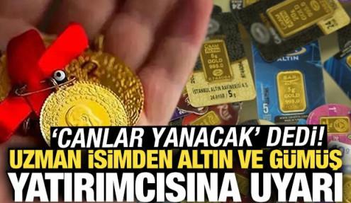 İslam Memiş'ten altın ve gümüş yatırımcısına uyarı! 'Canlar yanacak' dedi