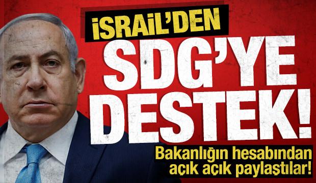 İsrail'den SDG'ye a&ccedil;ık destek: Ter&ouml;ristler yardım i&ccedil;in yalvarmıştı!