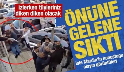 Mardin'de 1 kişinin öldüğü kanlı çatışmanın görüntüleri ortaya çıktı