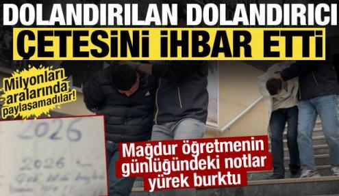 Pes dedirten olay! Emekli öğretmeni 117 bin dolar dolandırdı, suç ortağını ihbar etti