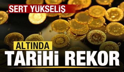 Son dakika: Altın haftaya tarihi rekorla başladı! Sert yükseliş