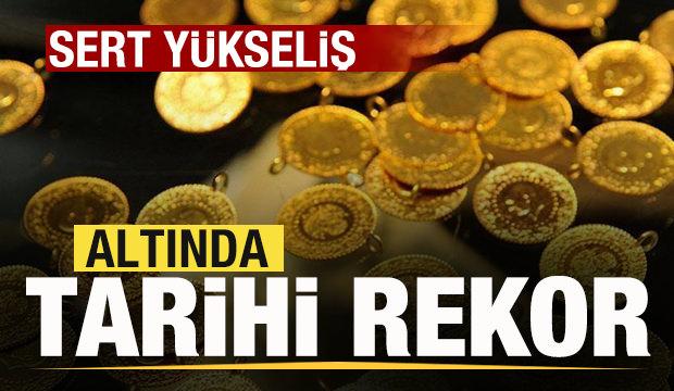 Son dakika: Altın haftaya tarihi rekorla başladı! Sert yükseliş