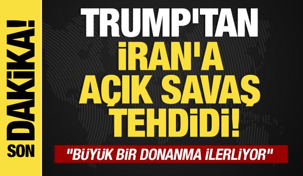 Son dakika....Trump İran'ı tehdit etti: 'Zaman daralıyor!'