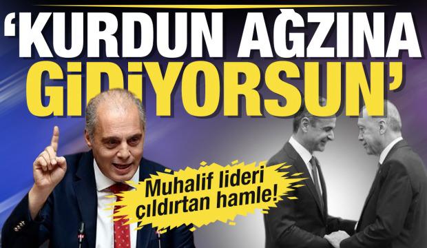 Yunan Çözümü Partisi Lideri Velopoulos'tan Miçotakis'e: Ankara'ya kurdun ağzına gidiyorsun