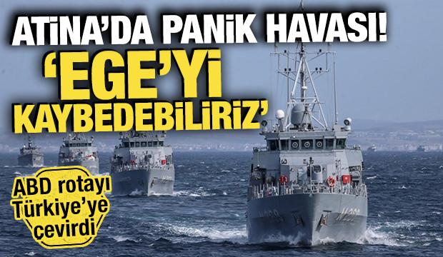 Atina'da panik havası: Ege'yi kaybedebiliriz! ABD rotayı Türkiye'ye çevirdi