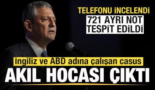 Casusluktan tutuklanan Hüseyin Gün CHP'nin akıl hocası çıktı! 721 ayrı not tespit edildi
