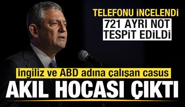 Casusluktan tutuklanan Hüseyin Gün CHP'nin akıl hocası çıktı! 721 ayrı not tespit edildi