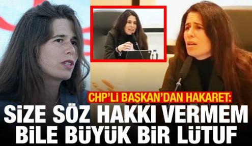CHP'li Başkan'dan Cumhur İttifakı üyelerine: Size söz hakkı vermem bile büyük bir ödül