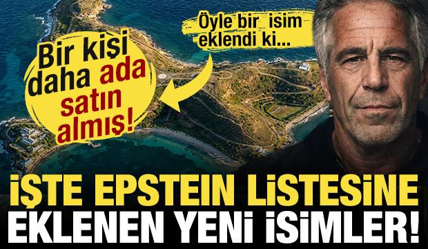 Epstein listesinde adı geçen yeni kişiler açıklandı! Ada satın alan başka biri daha var