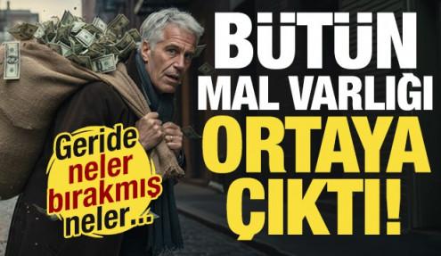 Epstein'in bütün mal varlığı ortaya çıktı! Geride neler bırakmış neler...