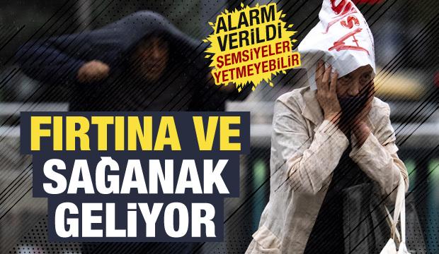 Fırtına geliyor, yağışlar etkisini artırıyor! Meteoroloji 7 ilde sarı uyarı verdi