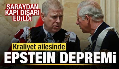 İngiltere Kraliyet ailesinde Epstein depremi! Saraydan kapı dışarı edildi
