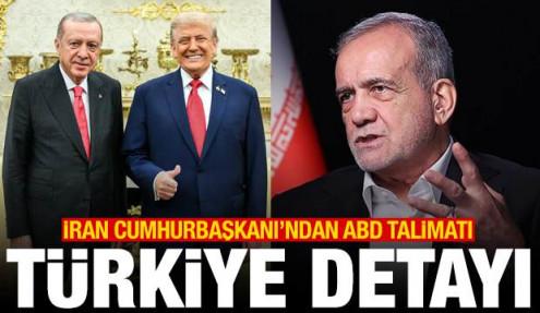 İran Cumhurbaşkanı'ndan ABD talimatı! Dikkat çeken Türkiye detayı