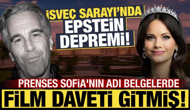 İsveç Prensesi Sofia mide bulandıran Epstein dosyasında! Film daveti ortalığı karıştırdı
