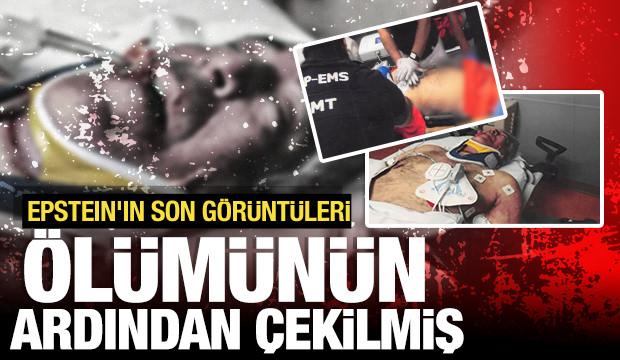 Jeffrey Epstein'in &ouml;l&uuml;m&uuml;n&uuml;n ardından &ccedil;ekilen fotoğraflar ortaya &ccedil;ıktı