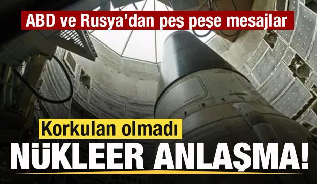 Korkulan olmadı! Tarihi nükleer anlaşması! ABD ve Rusya'dan son dakika açıklamları