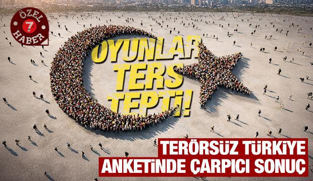 Oyunlar ters tepti, halk iradesini koydu: Terörsüz Türkiye anketinde çarpıcı sonuç