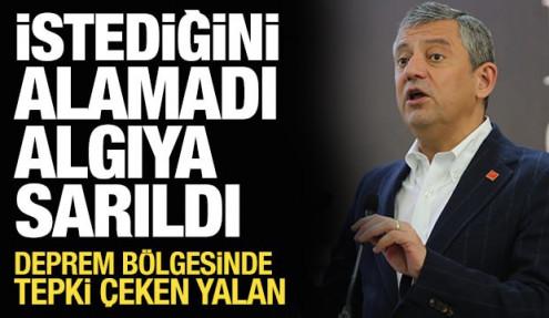 Özgür Özel fabrika ayarlarına geri döndü! Hatay'la ilgili tepki çeken kira yalanı